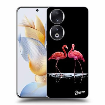 Hülle für Honor 90 5G - Flamingos zu zweit