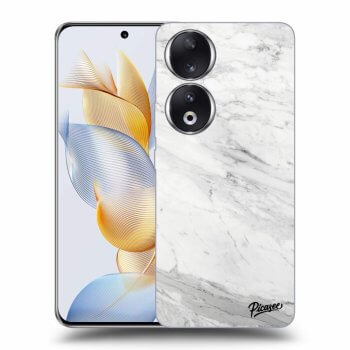 Hülle für Honor 90 5G - White marble