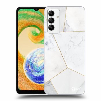 Hülle für Samsung Galaxy A04s A047F - White tile