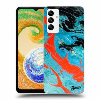 Hülle für Samsung Galaxy A04s A047F - Blue Magma
