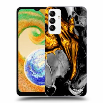 Hülle für Samsung Galaxy A04s A047F - Black Gold