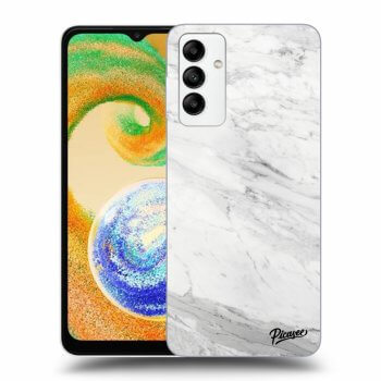 Hülle für Samsung Galaxy A04s A047F - White marble