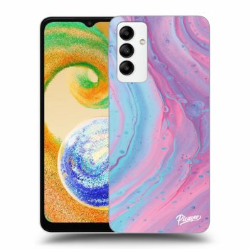 Hülle für Samsung Galaxy A04s A047F - Pink liquid