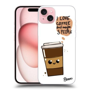 Hülle für Apple iPhone 15 - Cute coffee