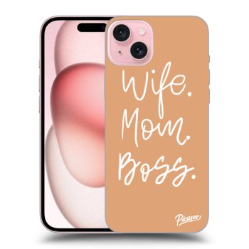 Hülle für Apple iPhone 15 - Boss Mama