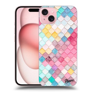 Hülle für Apple iPhone 15 - Farbiges Dach