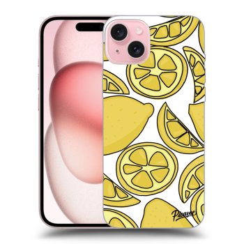 Hülle für Apple iPhone 15 - Lemon