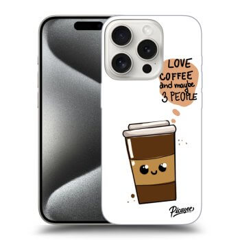 Hülle für Apple iPhone 15 Pro - Cute coffee