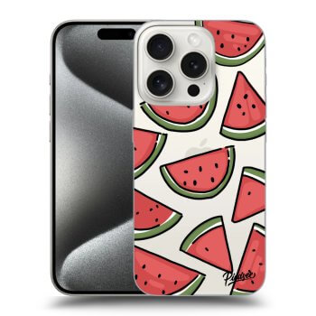 Hülle für Apple iPhone 15 Pro - Melone