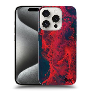 Hülle für Apple iPhone 15 Pro - Organic red