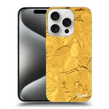 Hülle für Apple iPhone 15 Pro - Gold