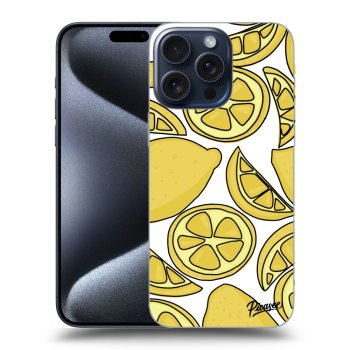 Hülle für Apple iPhone 15 Pro Max - Lemon