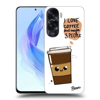 Hülle für Honor 90 Lite 5G - Cute coffee