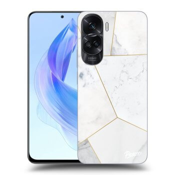 Hülle für Honor 90 Lite 5G - White tile
