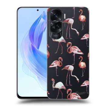 Hülle für Honor 90 Lite 5G - Flamingos
