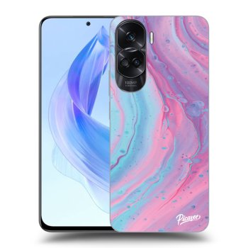 Hülle für Honor 90 Lite 5G - Pink liquid