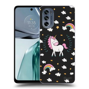 Hülle für Motorola Moto G62 - Unicorn star heaven