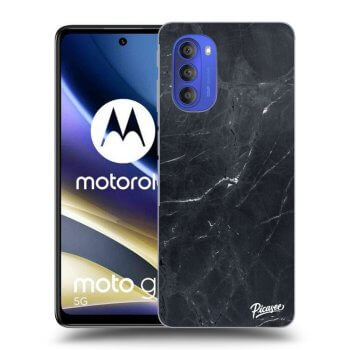 Hülle für Motorola Moto G51 - Black marble
