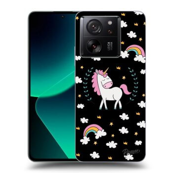 Hülle für Xiaomi 13T - Einhorn Sternenhimmel