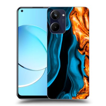 Hülle für Realme 10 4G - Gold blue