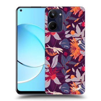 Hülle für Realme 10 4G - Purple Leaf