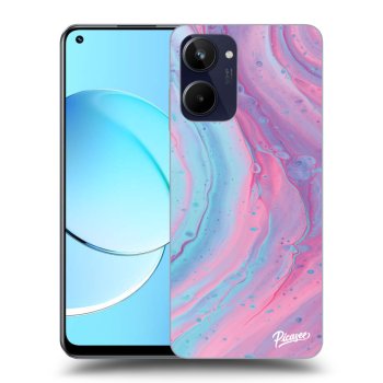 Hülle für Realme 10 4G - Pink liquid