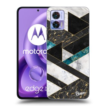 Hülle für Motorola Edge 30 Neo - Dark geometry