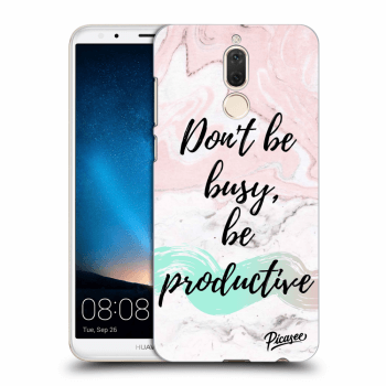 Picasee Huawei Mate 10 Lite Hülle - Transparentes Silikon - Don't be busy, be productive