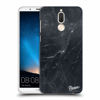 Picasee Huawei Mate 10 Lite Hülle - Transparentes Silikon - Black marble