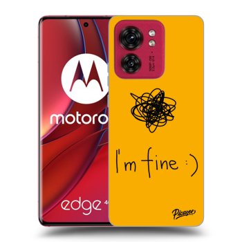 Hülle für Motorola Edge 40 - I am fine