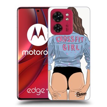Hülle für Motorola Edge 40 - Crossfit girl - nickynellow