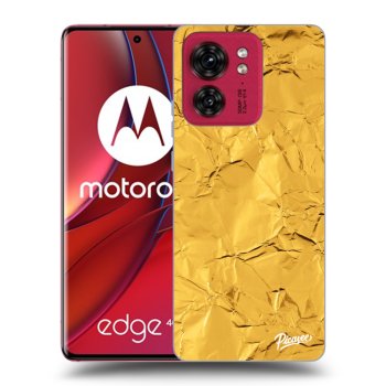 Hülle für Motorola Edge 40 - Gold