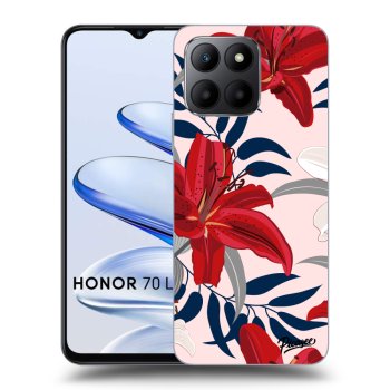 Hülle für Honor 70 Lite - Red Lily