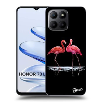 Hülle für Honor 70 Lite - Flamingos zu zweit