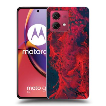 Hülle für Motorola Moto G84 5G - Organic red