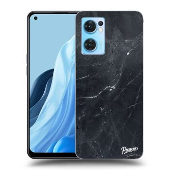 Hülle für OPPO Reno 7 5G - Black marble