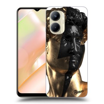 Picasee ULTIMATE CASE für Realme C33 (2023) - Wildfire - Gold