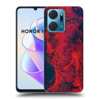 Hülle für Honor X7a - Organic red