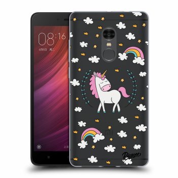 Picasee Xiaomi Redmi Note 4 Global LTE Hülle - Transparentes Silikon - Unicorn star heaven