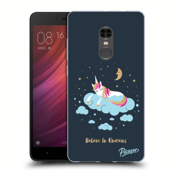 Picasee Xiaomi Redmi Note 4 Global LTE Hülle - Transparentes Silikon - Believe In Unicorns