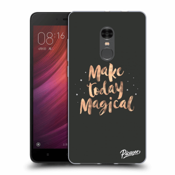 Picasee Xiaomi Redmi Note 4 Global LTE Hülle - Transparentes Silikon - Make today Magical