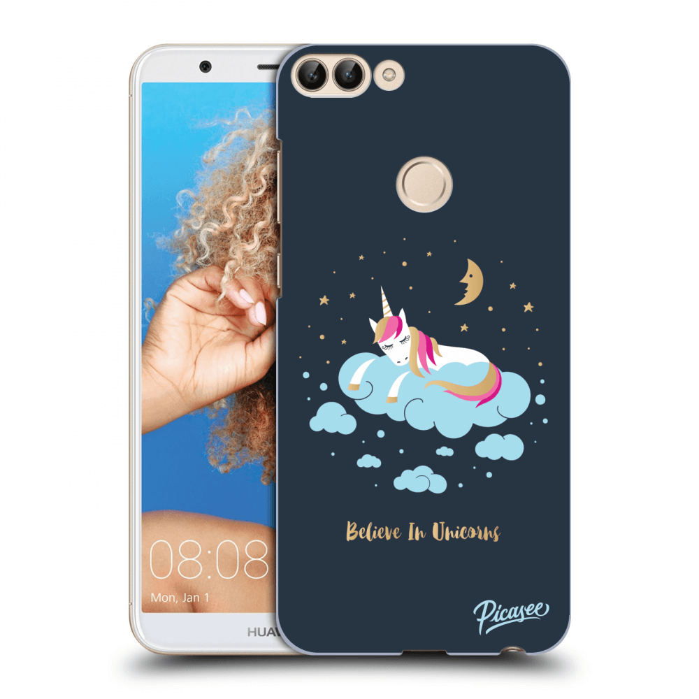 Picasee Huawei P Smart Hülle - Transparentes Silikon - Believe In Unicorns