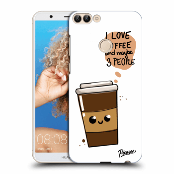 Picasee Huawei P Smart Hülle - Transparentes Silikon - Cute coffee