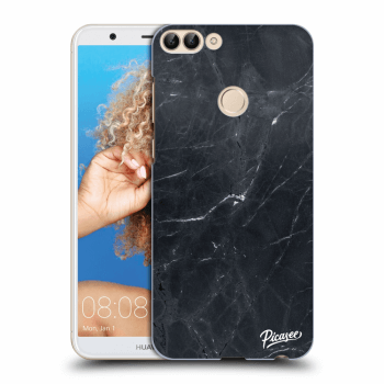 Hülle für Huawei P Smart - Black marble