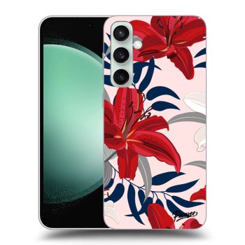 Hülle für Samsung Galaxy S23 FE S711B - Red Lily