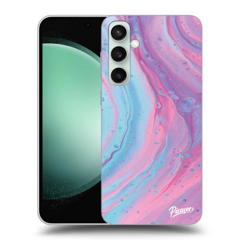 Hülle für Samsung Galaxy S23 FE S711B - Pink liquid