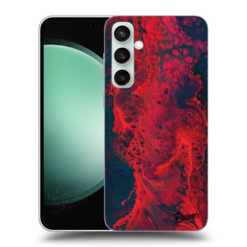 Hülle für Samsung Galaxy S23 FE S711B - Organic red