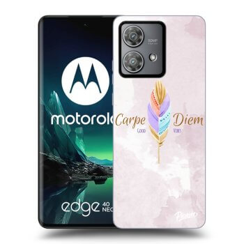 Hülle für Motorola Edge 40 Neo - Genieße den Tag