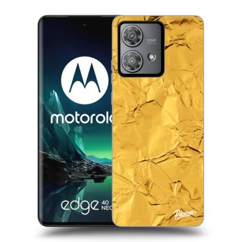 Hülle für Motorola Edge 40 Neo - Gold