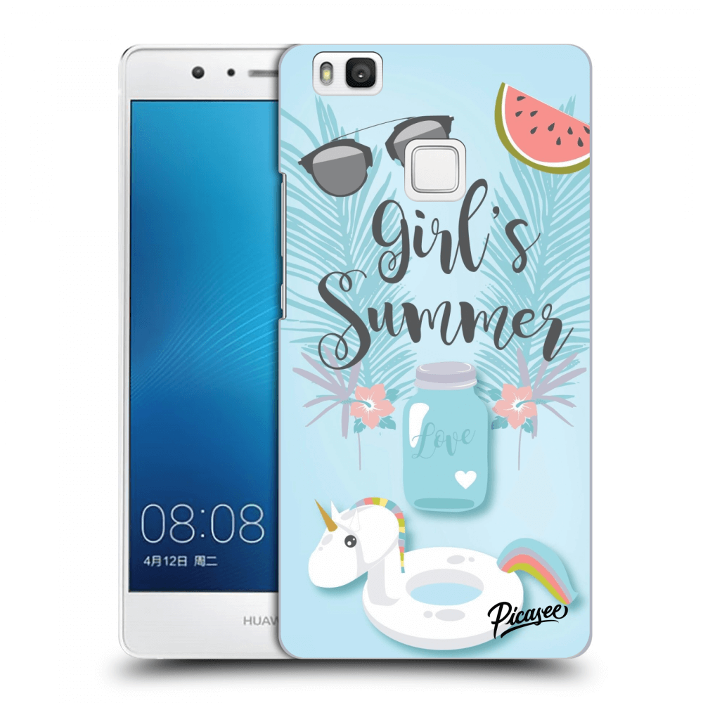 Picasee Huawei P9 Lite Hülle - Transparentes Silikon - Girls Summer